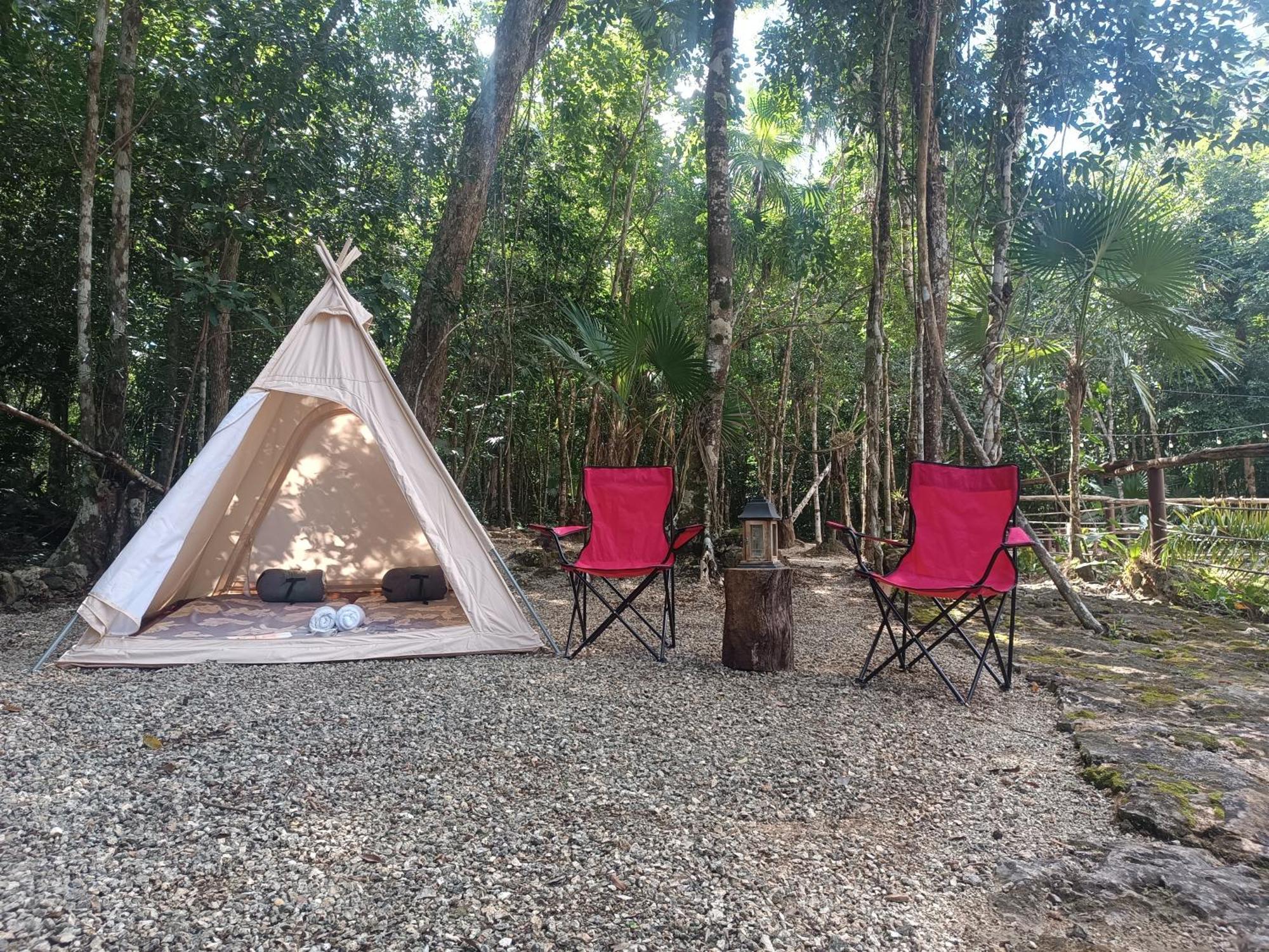 Cheel Lodge & Camping Puerto Morelos Quarto foto